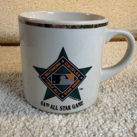Other - Baltimore Orioles 1993 All Star Game Mug Baseball Fan Souvenir Collectible